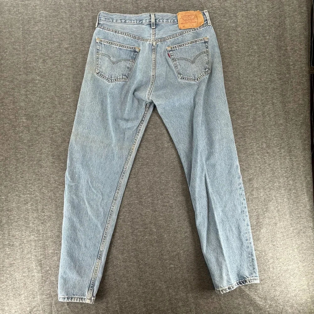 VTG Levis 501XX Mens Straight Leg Button Fly Jeans 35x32 Fits 33x30 Y2K 2002